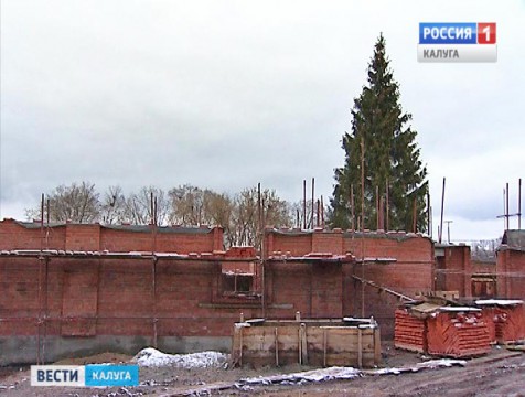 Строительство храма в Полотняном заводе законсервируют до весны