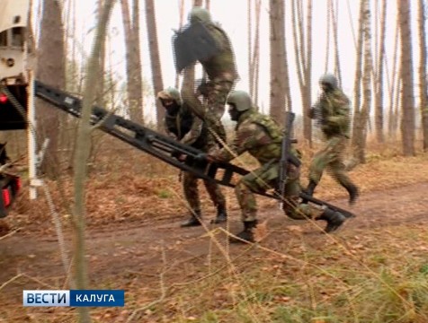 Силовики освободили от «террористов» промышленный объект