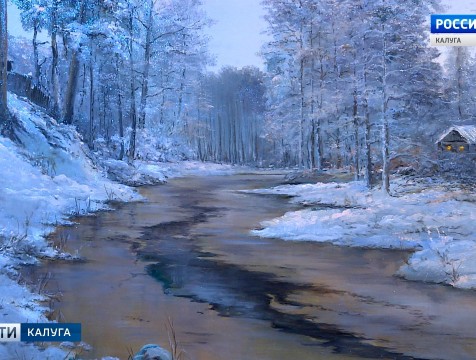 Выставка работ юхновского художника Николая Котика открылась в Калуге