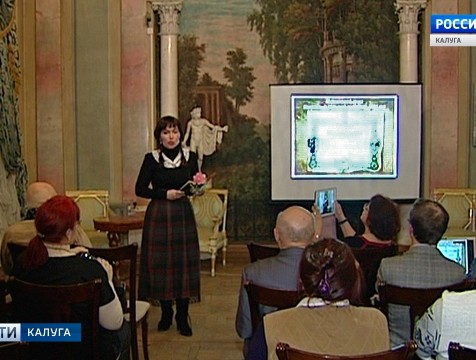 Моноспектакль «Дневник Калужской гимназистки» показали читателям устного журнала «Корабль»