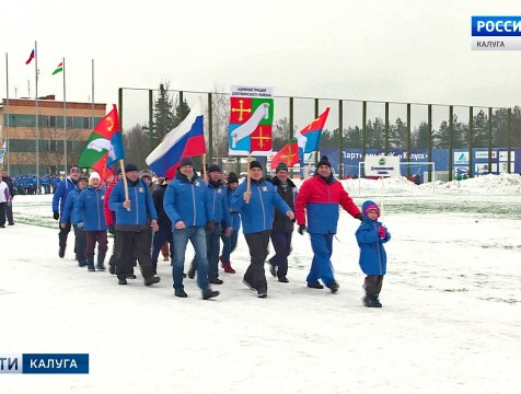 Команды Дзержинского и Сухиничского районов стали сильнейшими на зимних сельских играх