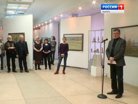 Лучшим живописцем 2017 года калужане признали Виктора Страхова