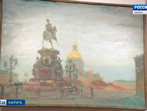 Персональная выставка картин Евгения Пухова открылась в Калужском доме музыки