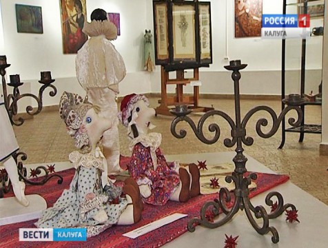 В Доме музыки открылась новогодняя выставка