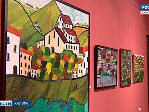 Яркие краски Грузии представил калужанам художник Важи Окиташвили