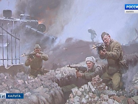 Выставка картин военных художников «Летописцы ратной славы» открылась в Калуге