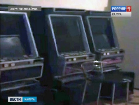 Помещение автосервиса стало залом для азартных игр