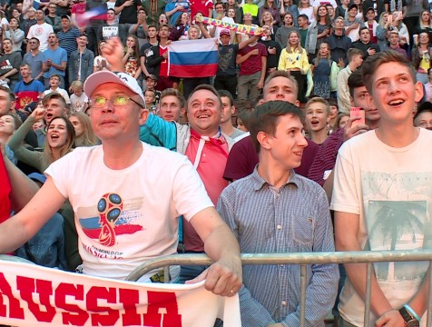 Калуга в последний раз болела за «наших» на Чемпионате мира 2018