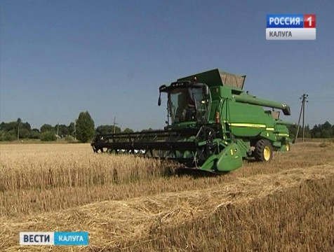 18 районов Калужской области приступили к уборке зерновых