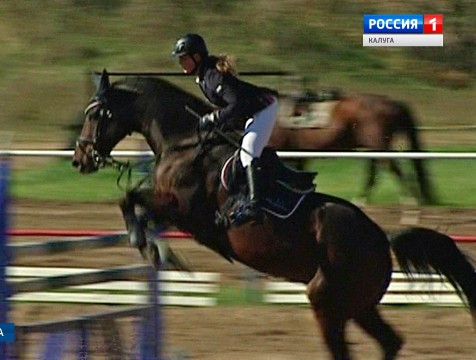 Калужские конники боролись за награды в московской «Битце»