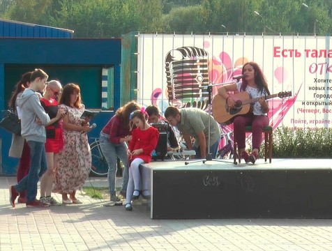 Обнинский проект «Открытый микрофон» перебрался в центр города