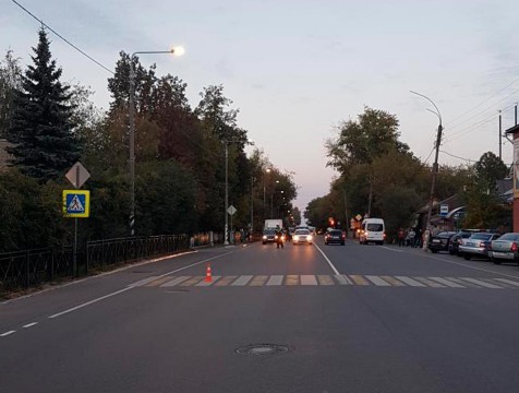 ГИБДД ищет свидетелей наезда на пешехода в Малоярославце